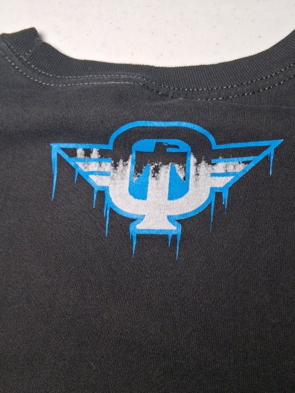 Vintage Y2K Tapout T Shirt Youth L 14/16 Overcome And Over Power Graphic MMA - Picture 8 of 8
